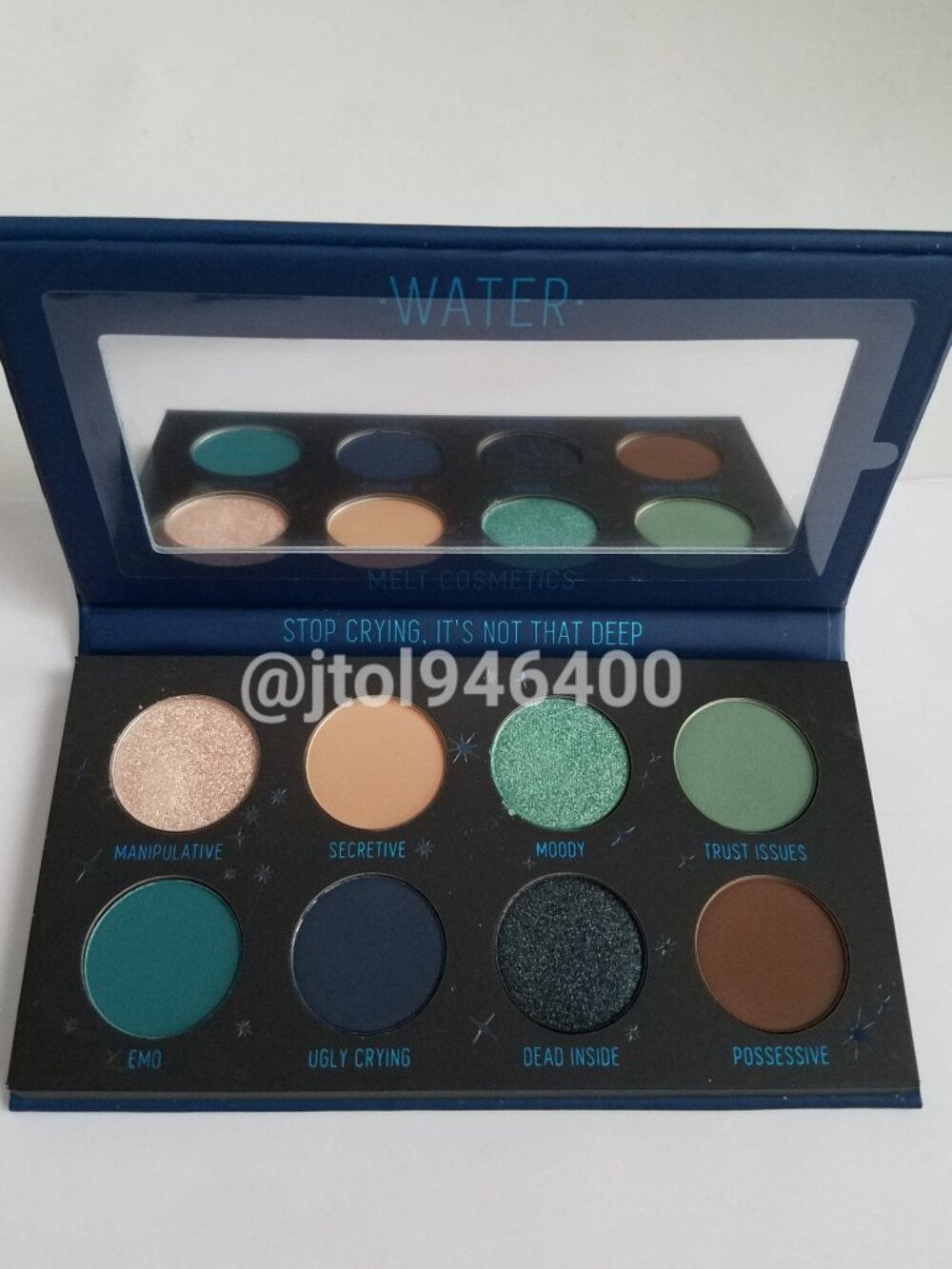 Melt Cosmetics Water Bad Side Zodiac Eyeshadow Palette